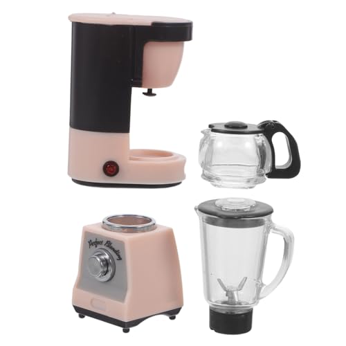 HOOTNEE 1 Set Puppenhaus Kaffeemaschine Modell Kaffeemaschine Mixer Puppenhaus Küchengerät Mini Küchenzubehör Mini Kaffeetöpfe Puppenhaus Küchenmöbel Kunststoff Rosa HOOTNEE 1 Set Puppenhaus Kaffeemaschine Modell Kaffeemaschine Mixer Puppenhaus Küchengerät Mini Küchenzubehör Mini Kaffeetöpfe Puppenhaus Küchenmöbel Kunststoff Rosa von HOOTNEE