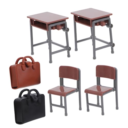 HOOTNEE 1 Set Schreibtisch Schultaschenmodell Miniatur Schulspielset Miniatur Schreibtischmodell Kleiner Arbeitstisch Mini Puppenhauszubehör Mini Schulzubehör Miniatur HOOTNEE 1 Set Schreibtisch Schultaschenmodell Miniatur Schulspielset Miniatur Schreibtischmodell Kleiner Arbeitstisch Mini Puppenhauszubehör Mini Schulzubehör Miniatur von HOOTNEE