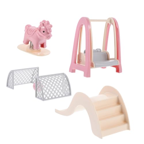 HOOTNEE 1 Set Simulation Mini Möbel, Miniatur Puppenhaus, Sportgeräte, Miniatur Hausdekor, Miniatur Spielplatzmodell, Miniatur Spielzeug, Rutsche, Spielzeugschaukel, Mini Fußballtore, HOOTNEE 1 Set Simulation Mini Möbel, Miniatur Puppenhaus, Sportgeräte, Miniatur Hausdekor, Miniatur Spielplatzmodell, Miniatur Spielzeug, Rutsche, Spielzeugschaukel, Mini Fußballtore, von HOOTNEE