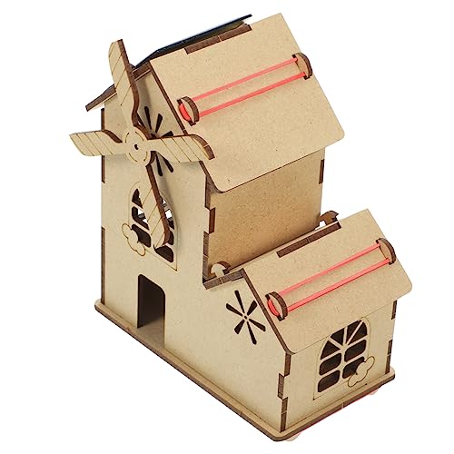 HOOTNEE 1 Set Solarkabinenspielzeug Hobby Solar Bastelhäuser Solarbetriebene Windmühlenspielzeug Bausatz Montage Solarstromspielzeug Bildung Solarspielzeug Solarbetriebenes HOOTNEE 1 Set Solarkabinenspielzeug Hobby Solar Bastelhäuser Solarbetriebene Windmühlenspielzeug Bausatz Montage Solarstromspielzeug Bildung Solarspielzeug Solarbetriebenes von HOOTNEE