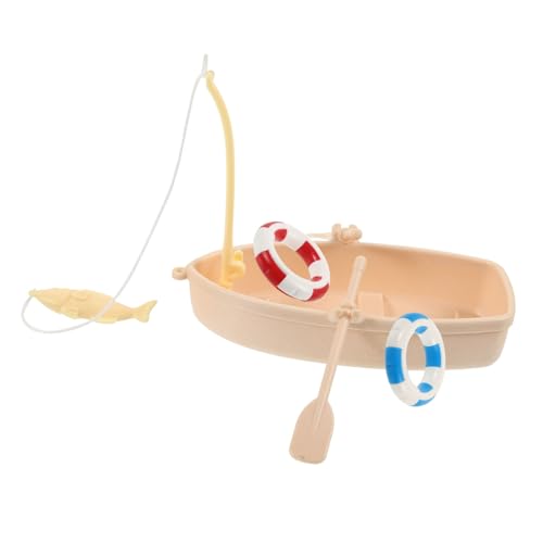 HOOTNEE 1 Set Strand Rettungsring Bootsmodell, Spielzeugboote, Puppenhaus, Outdoor Zubehör, Mini, Stranddekoration, Miniatur Strandzubehör, Mini Strandzubehör, Strandboot Spielzeug, HOOTNEE 1 Set Strand Rettungsring Bootsmodell, Spielzeugboote, Puppenhaus, Outdoor Zubehör, Mini, Stranddekoration, Miniatur Strandzubehör, Mini Strandzubehör, Strandboot Spielzeug, von HOOTNEE