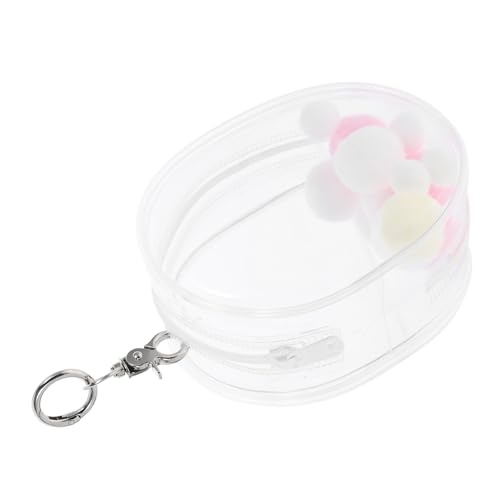 HOOTNEE 1 Set Transparente Spielzeugtasche, Durchsichtige Figuren Ausstellungstasche, Puppen Hängetasche, Schutzhülle Für Puppen, Tragbare Mini Aufbewahrungstaschen, Kleine Durchsichtige von HOOTNEE