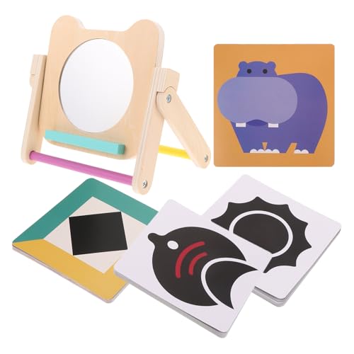 HOOTNEE 1 Set Vorschulspielzeug Lernspielzeug Für Montessori Spiegelspielzeug Montessori Spiegel Und Kartenspielzeug Kleinkinder Lernspielzeug Montessori Für Montessori Aus Holz HOOTNEE 1 Set Vorschulspielzeug Lernspielzeug Für Montessori Spiegelspielzeug Montessori Spiegel Und Kartenspielzeug Kleinkinder Lernspielzeug Montessori Für Montessori Aus Holz von HOOTNEE