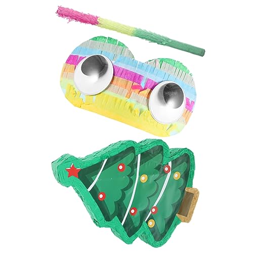 HOOTNEE 1 Set Weihnachtsrinden Nata Piñata, Foto Requisite, Piñata, Piñata Hängedekoration, Süßigkeiten Kostümzubehör, Papier Piñata, Party Piñata, Lutscher Requisite, Süßigkeiten HOOTNEE 1 Set Weihnachtsrinden Nata Piñata, Foto Requisite, Piñata, Piñata Hängedekoration, Süßigkeiten Kostümzubehör, Papier Piñata, Party Piñata, Lutscher Requisite, Süßigkeiten von HOOTNEE
