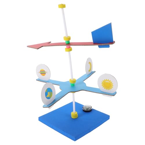 HOOTNEE 1 Set Wetterfahnen Wissenschaftsspielzeug Montagespielzeug Windfahne Zusammenbauspielzeug Wissenschafts Experimentierset Für DIY Experimente Kinderexperimente HOOTNEE 1 Set Wetterfahnen Wissenschaftsspielzeug Montagespielzeug Windfahne Zusammenbauspielzeug Wissenschafts Experimentierset Für DIY Experimente Kinderexperimente von HOOTNEE