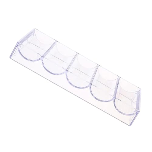HOOTNEE 1 Stück Poker Chips Organizer Fall Poker Chips Container Kleiner Artikel von HOOTNEE