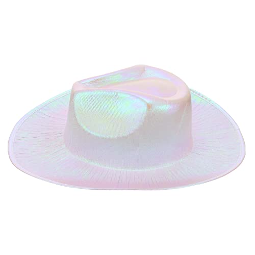 HOOTNEE 1 Stück Western Stil Cowboyhut Mode Cowgirl Kopfbedeckung Glitter Hat Party Kostüm HOOTNEE 1 Stück Western Stil Cowboyhut Mode Cowgirl Kopfbedeckung Glitter Hat Party Kostüm von HOOTNEE
