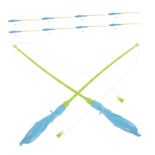 HOOTNEE 10 Stück Angelrute für Angelspiele für mit magnetischen Stöcken Fischereispielzeug Magnetisches Stabspielzeug Schwimmbad-Angelrute -Angelrute Plastik HOOTNEE 10 Stück Angelrute für Angelspiele für mit magnetischen Stöcken Fischereispielzeug Magnetisches Stabspielzeug Schwimmbad-Angelrute -Angelrute Plastik von HOOTNEE