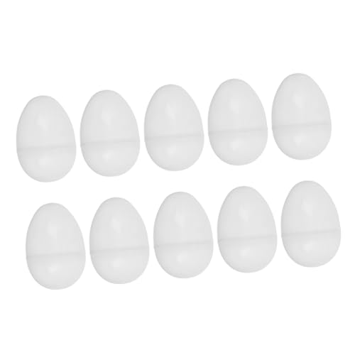 HOOTNEE 10 Stück Befüllbare Plastik Ostereier Transparente Diy Ostereier für Kreative Aktivitäten und Osterfeiern für Dekoration von Osternestern HOOTNEE 10 Stück Befüllbare Plastik Ostereier Transparente Diy Ostereier für Kreative Aktivitäten und Osterfeiern für Dekoration von Osternestern von HOOTNEE