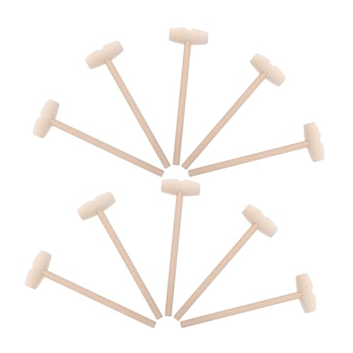 HOOTNEE 10 Stück Hammerspielzeug Kinderhammer Spielzeug Sicherer Hammer Spielzeughammer Mini Schlägelspielzeug Mini Holzhammer Minihämmer Kleine Hämmer Hammerhammer Spielzeug Lernhammer HOOTNEE 10 Stück Hammerspielzeug Kinderhammer Spielzeug Sicherer Hammer Spielzeughammer Mini Schlägelspielzeug Mini Holzhammer Minihämmer Kleine Hämmer Hammerhammer Spielzeug Lernhammer von HOOTNEE