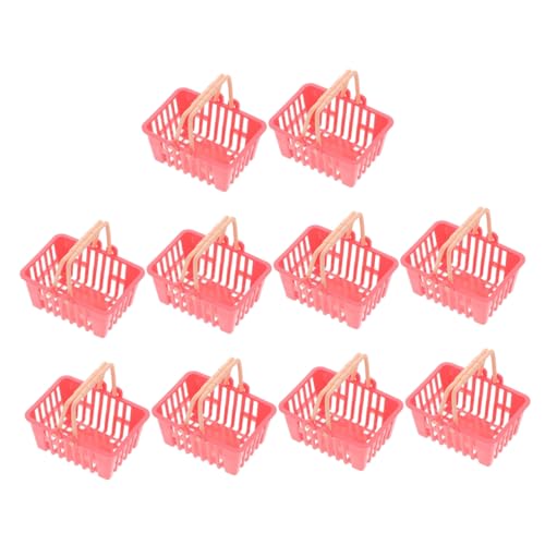 HOOTNEE 10 Stück Mini Einkaufskorb für Teiliges Handgefertigte Körbe für Puppenhaus und Rollenspiele Kreative Spielstunden und Aufbewahrung HOOTNEE 10 Stück Mini Einkaufskorb für Teiliges Handgefertigte Körbe für Puppenhaus und Rollenspiele Kreative Spielstunden und Aufbewahrung von HOOTNEE