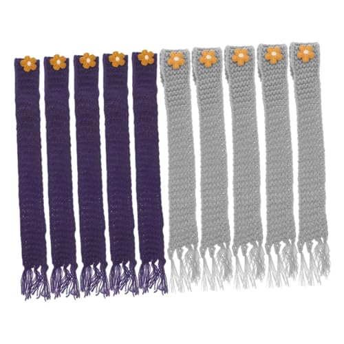 HOOTNEE 10 Stück Mini Schal Zubehör, Puppenhaus Zubehör, Mini Schals, Schal Dekoration, Winziger Schal, Mini Artikel, Mini Schal Zum Basteln, DIY Mini Schal, Weicher Schal, Halstuch, HOOTNEE 10 Stück Mini Schal Zubehör, Puppenhaus Zubehör, Mini Schals, Schal Dekoration, Winziger Schal, Mini Artikel, Mini Schal Zum Basteln, DIY Mini Schal, Weicher Schal, Halstuch, von HOOTNEE