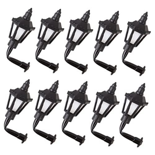 HOOTNEE Miniatur Wandlampe 10 Stücke Dekorative Miniaturlampe für Puppenhäuser Realistische Sandtisch Landschaftsdeko Vielseitig Einsetzbar für Kreative Selbstgemacht Projekte HOOTNEE Miniatur Wandlampe 10 Stücke Dekorative Miniaturlampe für Puppenhäuser Realistische Sandtisch Landschaftsdeko Vielseitig Einsetzbar für Kreative Selbstgemacht Projekte von HOOTNEE