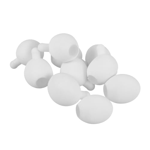 HOOTNEE 10 Stück Silikon Bubble Insert Kugeln für Quetschspielzeug DIY Zubehör Elastische Langlebige Innenkerne für Decompression Toy Making Geeignet für Sensorisches Spiel und von HOOTNEE