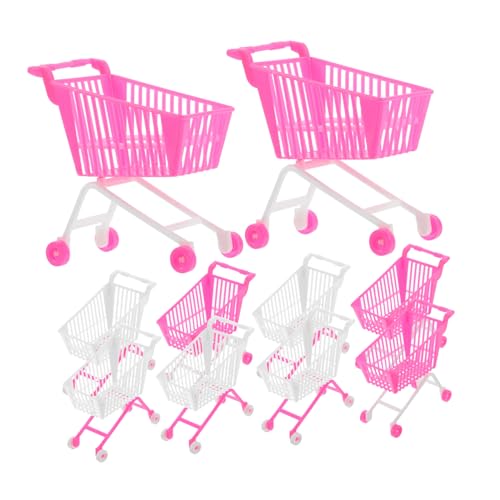 HOOTNEE 10 Stück Spielzeugwagen, Kinderwagen Für Babypuppen, Einkaufswagen Für Kinder, Mini Einkaufswagen, Miniatur Einkaufswagen, Mini Lebensmittelwagen, Einkaufswagen Ornament, Baby HOOTNEE 10 Stück Spielzeugwagen, Kinderwagen Für Babypuppen, Einkaufswagen Für Kinder, Mini Einkaufswagen, Miniatur Einkaufswagen, Mini Lebensmittelwagen, Einkaufswagen Ornament, Baby von HOOTNEE