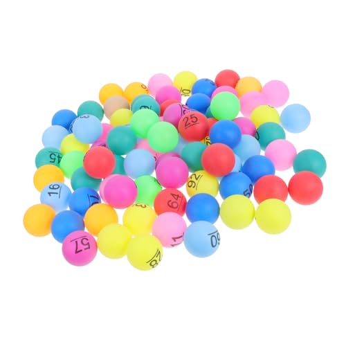 HOOTNEE 100 Bunte Tombola-bälle: Kleine, Von 1 Bis 100 Nummerierte Tombola-bälle – Farbige 4 cm Große Plastikkugeln Für Bingo-Spiele, Karneval, Interaktive Unterhaltung HOOTNEE 100 Bunte Tombola-bälle: Kleine, Von 1 Bis 100 Nummerierte Tombola-bälle – Farbige 4 cm Große Plastikkugeln Für Bingo-Spiele, Karneval, Interaktive Unterhaltung von HOOTNEE