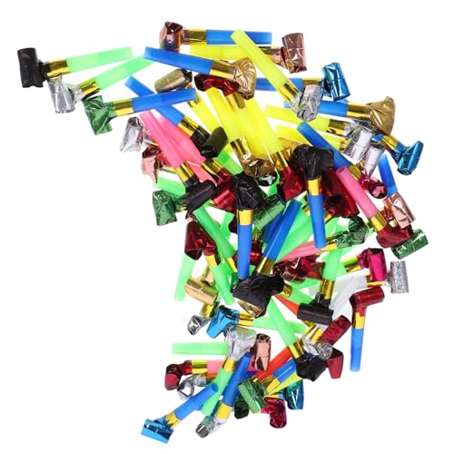HOOTNEE 100 Stück Drachenboot Requisiten, Geräuschmacher, Spielzeug, Partygeschenke, Gebläse, Blowouts, Krachmacher, Spielzeug, Geburtstags Krachmacher, Gebläse, Horn, Geräuschmacher, HOOTNEE 100 Stück Drachenboot Requisiten, Geräuschmacher, Spielzeug, Partygeschenke, Gebläse, Blowouts, Krachmacher, Spielzeug, Geburtstags Krachmacher, Gebläse, Horn, Geräuschmacher, von HOOTNEE