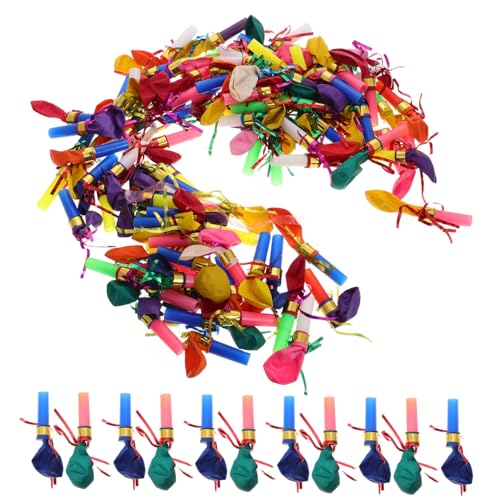 HOOTNEE 100 Stück Kinderpfeifenspielzeug Kunststoffpfeife Weihnachtspfeife Neujahrs Puttler Krachmacher Partygebläse Geburtstagsparty Gastgeschenke Erwachsene Blashörner Party HOOTNEE 100 Stück Kinderpfeifenspielzeug Kunststoffpfeife Weihnachtspfeife Neujahrs Puttler Krachmacher Partygebläse Geburtstagsparty Gastgeschenke Erwachsene Blashörner Party von HOOTNEE