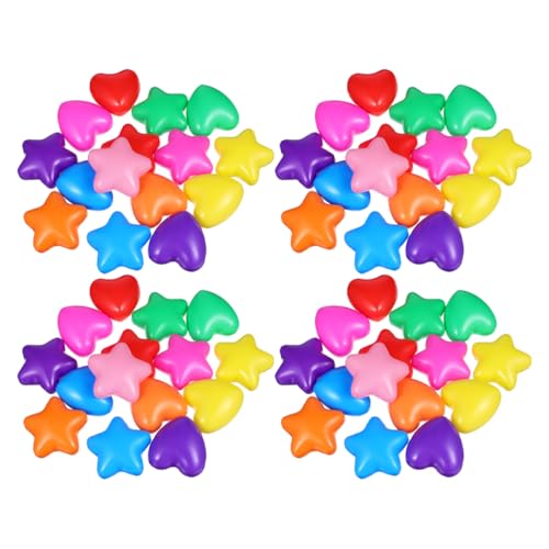 HOOTNEE 100 Stück Ozeanbälle, Spielzeug, Bällebadbälle Für Kinder, Plastikbälle, Stern Herz Bälle, Bunte Bälle, Bällebad Für Babys, Große Bällebadbälle, Laufstallbälle, Bällebad Und Bälle HOOTNEE 100 Stück Ozeanbälle, Spielzeug, Bällebadbälle Für Kinder, Plastikbälle, Stern Herz Bälle, Bunte Bälle, Bällebad Für Babys, Große Bällebadbälle, Laufstallbälle, Bällebad Und Bälle von HOOTNEE