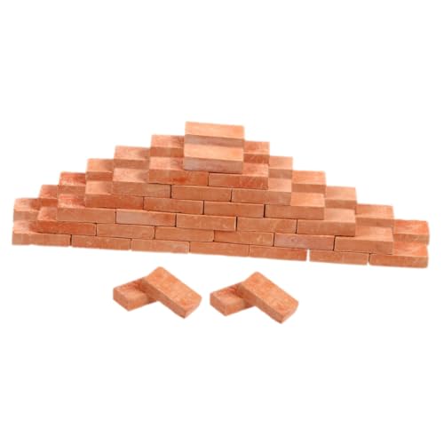 HOOTNEE 100 Stück Simulierte Ziegellandschaftssteine, Bausteine, Zubehör, Mikrolandschaftsdekor, Mini, Winzige Ziegel, Modellbausteine, DIY Miniatur Ziegelmodelle, Mini Ziegel HOOTNEE 100 Stück Simulierte Ziegellandschaftssteine, Bausteine, Zubehör, Mikrolandschaftsdekor, Mini, Winzige Ziegel, Modellbausteine, DIY Miniatur Ziegelmodelle, Mini Ziegel von HOOTNEE