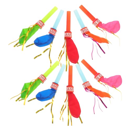 HOOTNEE 100 Stück Party Tröten mit Pfeife für Kinder Selbstaufblasende Ballons für Geburtstagsfeiern Sichere Materialien Partyzubehör HOOTNEE 100 Stück Party Tröten mit Pfeife für Kinder Selbstaufblasende Ballons für Geburtstagsfeiern Sichere Materialien Partyzubehör von HOOTNEE