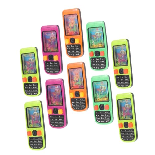 HOOTNEE 10Stücke Handheld Wurfringspielzeug Mobiltelefon Wasserspiel für Partys Roadtrips und Outdoor Aktivitäten Fördert die Eltern Junge Mädchen Bindung von HOOTNEE