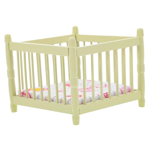 HOOTNEE Doll House 12 Maßstab Puppenmöbel Für Puppenhaus Babywiege Üße Einrichtung Für Kinderzimmer Spielzeugmöbel Puppenbett Set HOOTNEE Doll House 12 Maßstab Puppenmöbel Für Puppenhaus Babywiege Üße Einrichtung Für Kinderzimmer Spielzeugmöbel Puppenbett Set von HOOTNEE
