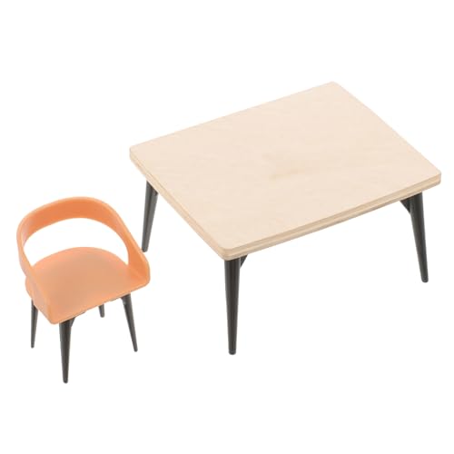 HOOTNEE Miniatur-puppenhauszubehör Goki Puppenhaus Zubehör 12 Maßstab Tisch Und Stühle Puppenzubehör Für Kreative Spielwelten Dollhouse Dining Table Chair Set HOOTNEE Miniatur-puppenhauszubehör Goki Puppenhaus Zubehör 12 Maßstab Tisch Und Stühle Puppenzubehör Für Kreative Spielwelten Dollhouse Dining Table Chair Set von HOOTNEE