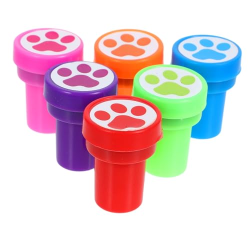 HOOTNEE 12 Stück Pfotenstempel für Kreative DIY Stempel für Partys Belohnungen und Kunstprojekte Farbenfrohe Tierpfotenstempel für Unvergessliche Bastelstunden HOOTNEE 12 Stück Pfotenstempel für Kreative DIY Stempel für Partys Belohnungen und Kunstprojekte Farbenfrohe Tierpfotenstempel für Unvergessliche Bastelstunden von HOOTNEE