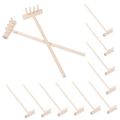 HOOTNEE 12stücke Miniatur-sandrechen Für Zen-Garten Desktop-gartenwerkzeug Mit Vier Zacken Sandkastenzubehör Aus Bambus Langlebig Und Praktisch Für Heimdekoration HOOTNEE 12stücke Miniatur-sandrechen Für Zen-Garten Desktop-gartenwerkzeug Mit Vier Zacken Sandkastenzubehör Aus Bambus Langlebig Und Praktisch Für Heimdekoration von HOOTNEE