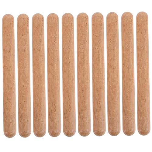 HOOTNEE 12Stücke Teiliges Musikalische Stöcke für Tragbare Percussion Instrumente zur Frühen Musikalischen Bildung Sicher für Einsatz im Klassenzimmer HOOTNEE 12Stücke Teiliges Musikalische Stöcke für Tragbare Percussion Instrumente zur Frühen Musikalischen Bildung Sicher für Einsatz im Klassenzimmer von HOOTNEE