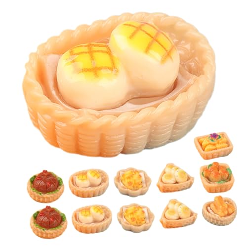 HOOTNEE 15 Stück Essens Und Spielornamente, Miniatur Snack Spielzeug, Miniatur Essensspielzeug Requisiten, Miniatur Essen, Puppenhaus Zubehör, Mini Essen, Mini Dessert Modell HOOTNEE 15 Stück Essens Und Spielornamente, Miniatur Snack Spielzeug, Miniatur Essensspielzeug Requisiten, Miniatur Essen, Puppenhaus Zubehör, Mini Essen, Mini Dessert Modell von HOOTNEE