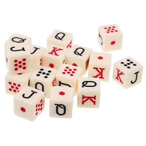 HOOTNEE 15 Stück Pokerwürfel, Poker Party Requisitenwürfel, Pokerwürfel Mit Buchstaben, Riesige Requisitenwürfel, Interessante Würfel, Quadratische Eckwürfel, Riesige Würfel, HOOTNEE 15 Stück Pokerwürfel, Poker Party Requisitenwürfel, Pokerwürfel Mit Buchstaben, Riesige Requisitenwürfel, Interessante Würfel, Quadratische Eckwürfel, Riesige Würfel, von HOOTNEE