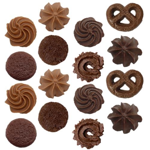 HOOTNEE 16 Stück Keksmodell, Gefälschte Kekse, Keks Requisite, Künstliche Kekse, Keksmodell, Realistische Dessert Requisite, Gefälschtes Keksmodell, Simuliertes Essen, Künstliches HOOTNEE 16 Stück Keksmodell, Gefälschte Kekse, Keks Requisite, Künstliche Kekse, Keksmodell, Realistische Dessert Requisite, Gefälschtes Keksmodell, Simuliertes Essen, Künstliches von HOOTNEE