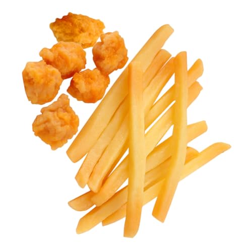 HOOTNEE 16 Stück Pommes Frites Modell Pommes Frites Künstliches Brathähnchen Spielzeug Gefälschte Lebensmittel Realistische Gefälschte Pommes Frites Hähnchen Pommes Künstliche HOOTNEE 16 Stück Pommes Frites Modell Pommes Frites Künstliches Brathähnchen Spielzeug Gefälschte Lebensmittel Realistische Gefälschte Pommes Frites Hähnchen Pommes Künstliche von HOOTNEE