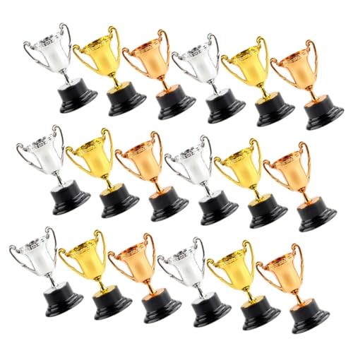 HOOTNEE 18 Teilige Kunststofftrophäe Für Mini, Fußballtrophäe, Mini Hauszubehör, Siegertrophäe, Spielzeug, Siegertrophäe, Preistrophäe, Preistrophäen, Mini Hauszubehör, Fußballtrophäe, HOOTNEE 18 Teilige Kunststofftrophäe Für Mini, Fußballtrophäe, Mini Hauszubehör, Siegertrophäe, Spielzeug, Siegertrophäe, Preistrophäe, Preistrophäen, Mini Hauszubehör, Fußballtrophäe, von HOOTNEE
