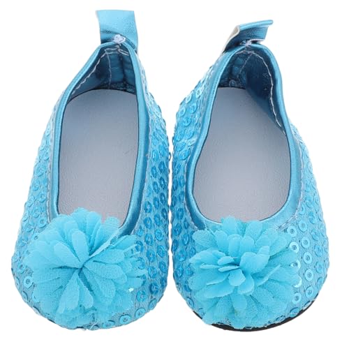 HOOTNEE 1Paar Glitzernde Puppenschuhe für Puppen Design Langlebiges Material Schicke Ergänzung für Jede Gelegenheit für Partys und Rollenspiele Niedliche Accessoires von HOOTNEE
