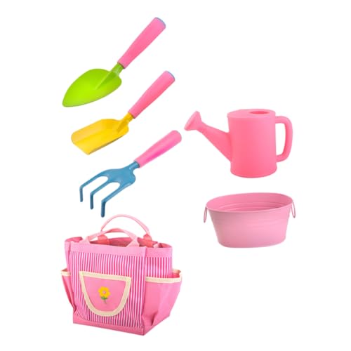 HOOTNEE 1Satz Mini Gartenwerkzeug für Teiliges mit Schaufeln und Rechen Gartenspielzeug für Kleine Hände Outdoor Aktivitäten und Eltern Junge Mädchen Spiele von HOOTNEE