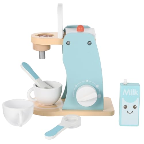 HOOTNEE 1Satz Mini Kaffeemaschine Spielzeugset für Holzspielzeug mit Sicherer Glatter Oberfläche für Rollenspiele und Kreative Entwicklung für Kinderzimmer und Sensorisches HOOTNEE 1Satz Mini Kaffeemaschine Spielzeugset für Holzspielzeug mit Sicherer Glatter Oberfläche für Rollenspiele und Kreative Entwicklung für Kinderzimmer und Sensorisches von HOOTNEE
