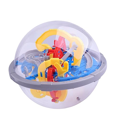 HOOTNEE 1Stk Labyrinth Ballspiel Spielzeug Rätsel Labyrinth-Ball-Puzzle Labyrinthball für Kinder Intellekt-Labyrinth-Ball Balance Labyrinth-Kugel Geschenk 3D von HOOTNEE