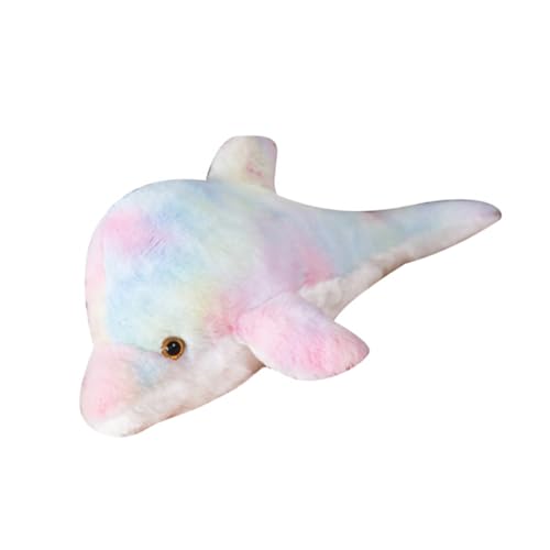 HOOTNEE 1Stk Leuchtende Delfinpuppe Meerestiere Delphin-Puppe wild Spielzeuge Kinderspielzeug Kinderpuppenspielzeug lustiges PP-Baumwollspielzeug scheinen Kopfkissen Plüschpuppen von HOOTNEE