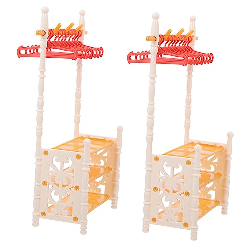HOOTNEE 2 Sets Kleiderständer Miniatur Kleiderbügel Kleiderbügel Mini Hausmöbel Tiny Kit Home Decor Mini Puppe Puppenhaus Mini Kleiderständer Für Puppen Kleine Zufällige Farbe HOOTNEE 2 Sets Kleiderständer Miniatur Kleiderbügel Kleiderbügel Mini Hausmöbel Tiny Kit Home Decor Mini Puppe Puppenhaus Mini Kleiderständer Für Puppen Kleine Zufällige Farbe von HOOTNEE