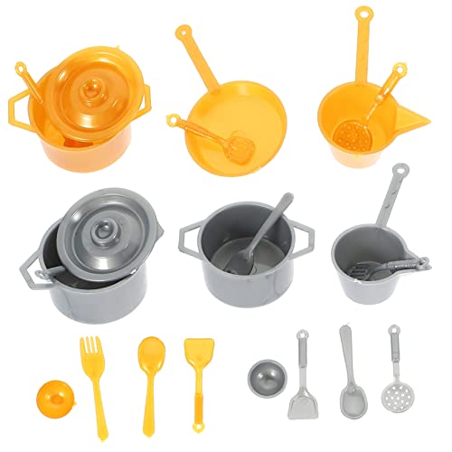HOOTNEE 2 Sets Mini Küchenutensilien, Miniatur Küchenutensilien, Miniatur, Löffel, Spielzeug Küchenzubehör, Winziger Löffel, Puppenhaus Geschirr, Miniatur Puppenhaus Küchenutensilien, von HOOTNEE