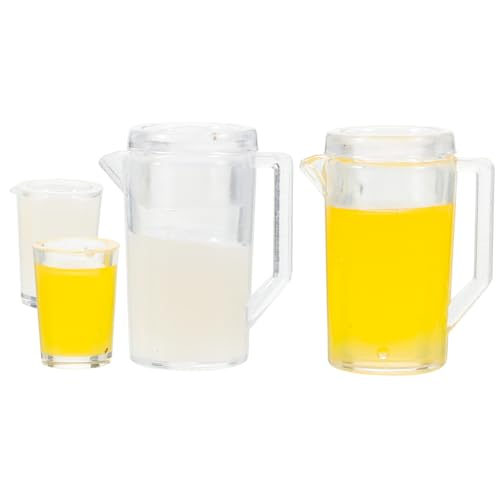 HOOTNEE 2sätze Miniatur Milch Und Orangensaftkanne Teiliges Zubehör Für Kreative Dekoration Mini Häusern Für Küche Und Esszimmer HOOTNEE 2sätze Miniatur Milch Und Orangensaftkanne Teiliges Zubehör Für Kreative Dekoration Mini Häusern Für Küche Und Esszimmer von HOOTNEE