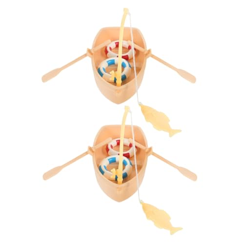 HOOTNEE 2 Sets Simuliertes Fischerboot, Modellboot Requisiten, Mini Figuren, Mini Zubehör, Miniatur Boot Ornamente, Miniatur Ornament, Spielzeug Segelboot, Miniatur Segelboote, HOOTNEE 2 Sets Simuliertes Fischerboot, Modellboot Requisiten, Mini Figuren, Mini Zubehör, Miniatur Boot Ornamente, Miniatur Ornament, Spielzeug Segelboot, Miniatur Segelboote, von HOOTNEE