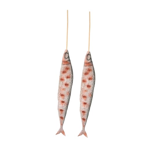 HOOTNEE 2 Stück BBQ Saury Modell Simulation Meeresfrüchte Modell Gefälschte Grill Fisch Modell Braten Saury Modell Simulation Braten Essen Künstlicher Braten Fisch Spielzeug Gefälschter HOOTNEE 2 Stück BBQ Saury Modell Simulation Meeresfrüchte Modell Gefälschte Grill Fisch Modell Braten Saury Modell Simulation Braten Essen Künstlicher Braten Fisch Spielzeug Gefälschter von HOOTNEE