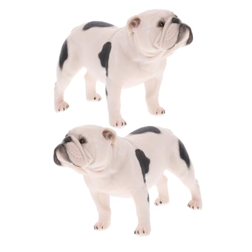 HOOTNEE 2 Stück Dekorative Hundestatue, Hundefigur, Hundedekor, Bulldoggenfigur, Hundemodell, Hundefoto Ornament, Tisch Hundeornament, Hundeornament, Kleine Hundemodelle, Cartoon HOOTNEE 2 Stück Dekorative Hundestatue, Hundefigur, Hundedekor, Bulldoggenfigur, Hundemodell, Hundefoto Ornament, Tisch Hundeornament, Hundeornament, Kleine Hundemodelle, Cartoon von HOOTNEE
