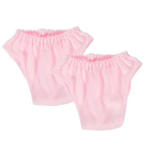 HOOTNEE 2 Stück Doll Accessories Puppenunterwäsche aus Stoff für Puppen Waschbar und Wiederverwendbar Dekoration oder Fotorequisite Kreative Spielstunden HOOTNEE 2 Stück Doll Accessories Puppenunterwäsche aus Stoff für Puppen Waschbar und Wiederverwendbar Dekoration oder Fotorequisite Kreative Spielstunden von HOOTNEE