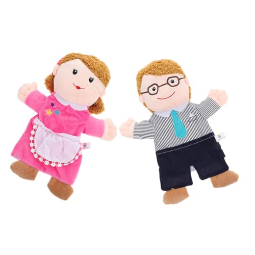 HOOTNEE 2 Stück Familien Handpuppen für Erwachsene Version und Papa Puppen für Interaktive Theateraufführungen und Geschichtenerzählen für Jährige HOOTNEE 2 Stück Familien Handpuppen für Erwachsene Version und Papa Puppen für Interaktive Theateraufführungen und Geschichtenerzählen für Jährige von HOOTNEE