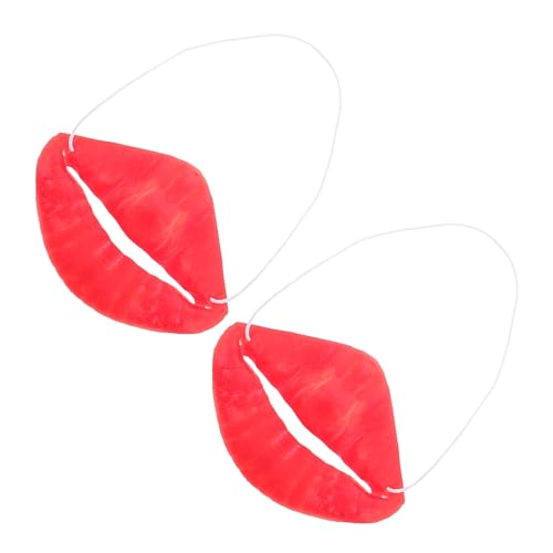 HOOTNEE Halloween Dekoration Lustige Cartoon Rote Lippen Wurst Mund Requisiten Für Tanzpartys Festlichkeiten Halloween Partybedarf von HOOTNEE